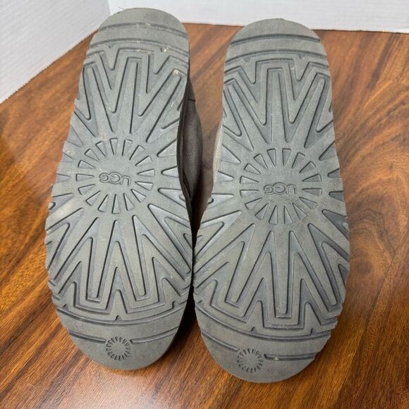 UGG Men's Neumel Boot Charcoal Gray Suede Size 10 Chukka Boot - Picture 12 of 13
